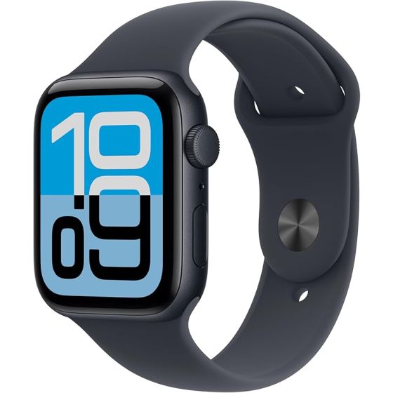 Apple Watch SE 3 GPS + Cellular 40mm Midnight Aluminum Case with Midnight Sport Band - M/L