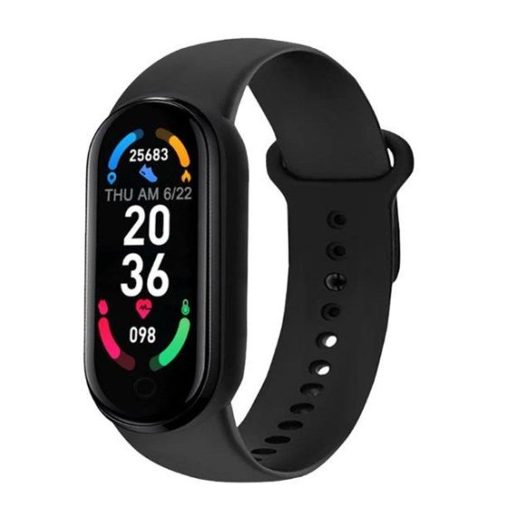 Fitness Tracker w/Magnetic Charging System