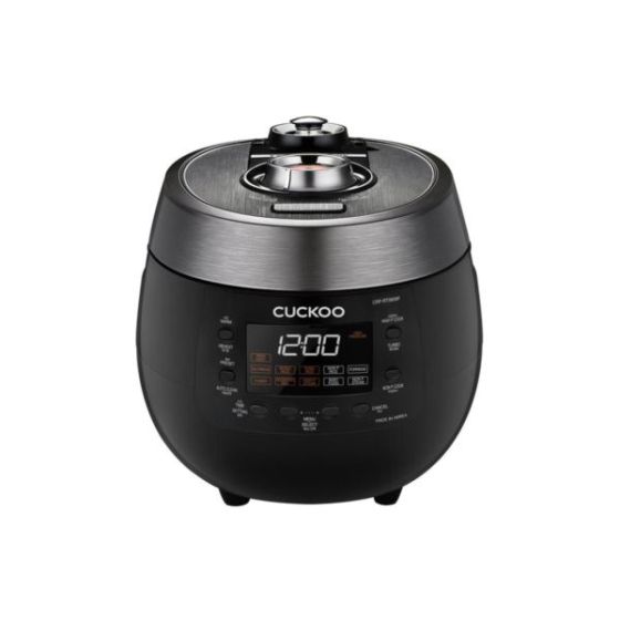 HP Twin Pressure Rice Cooker-Black/6 cup
