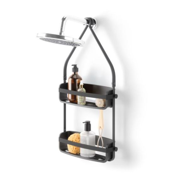 Flex Shower Caddy Black
