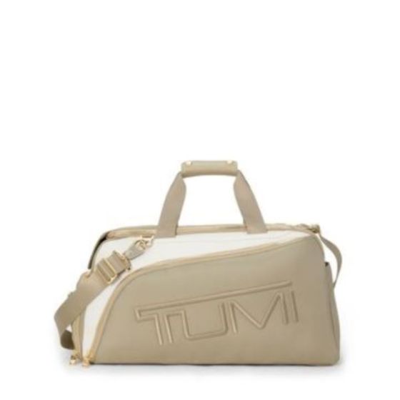 Alpha Golf Duffel- Off White/Tan