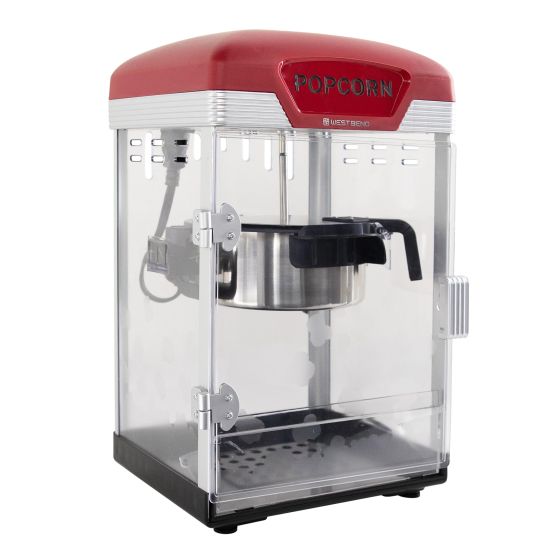 West Bend - 4 Qt Theater Crazy Popcorn Maker - Red
