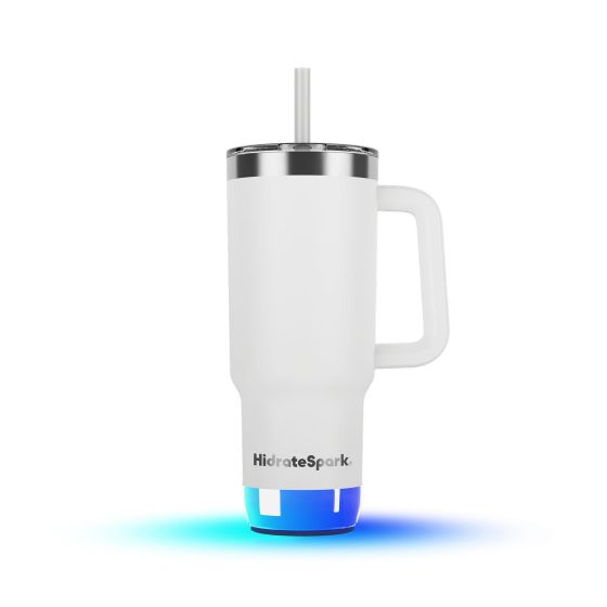 30oz HidrateSpark PRO 2 Smart Tumbler White