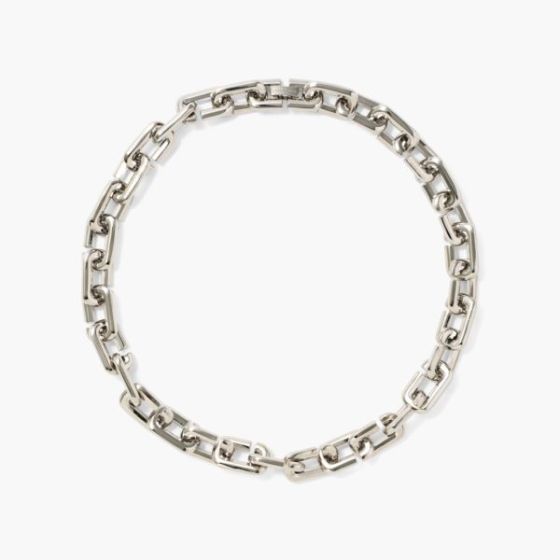 Chain Link Necklace - Silver