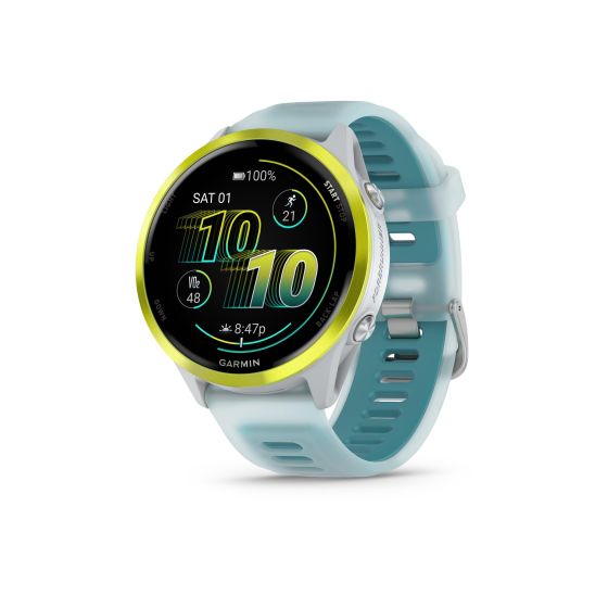 Forerunner 570 47mm Advanced GPS Running Smartwatch Whitestone/Amp Yellow