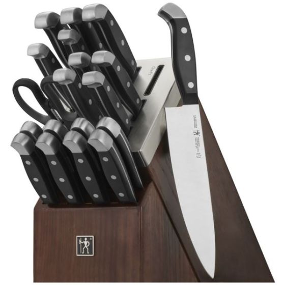 Statement 20pc Self-Sharpening Knife Block Set