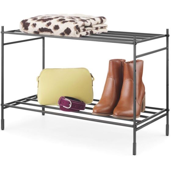 2-tier Modular Stacking Shelves