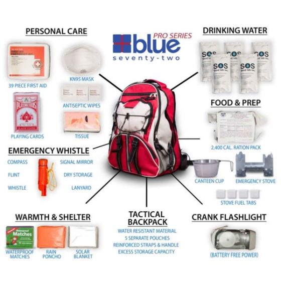 Blue SeventyTwo Pro Series Emergency Kit
