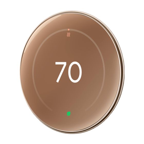 Learning Thermostat (4th Gen) - Polished Gold