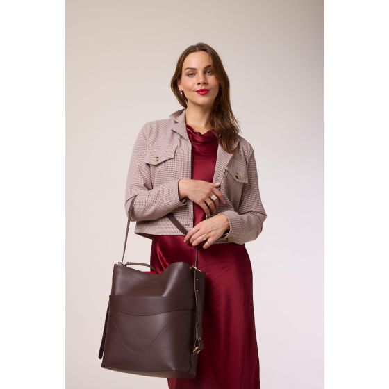 Marina Soft Bucket Leather Onyx