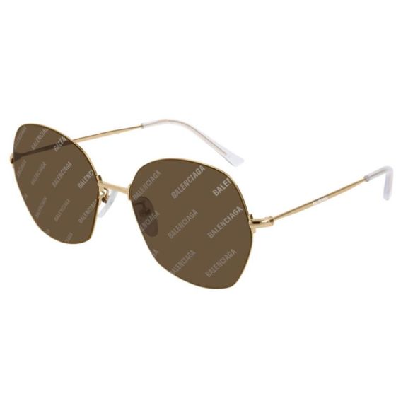 Unisex Hexagonal Shaped Metal Sunglass