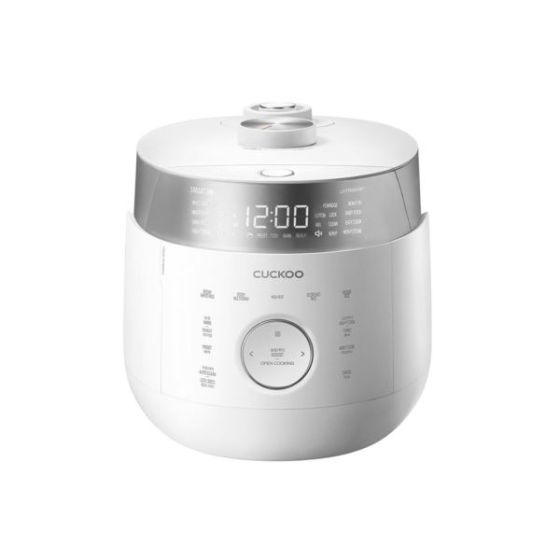 IH Twin Pressure Rice Cooker-White/6 cup