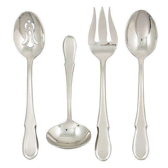 4pc Celine Platinum Hostess Set