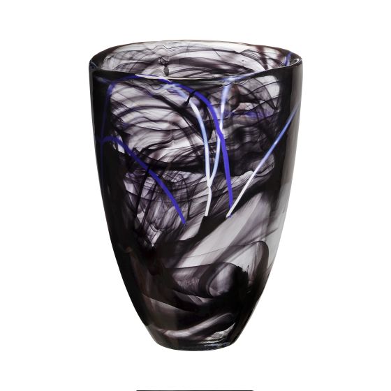 Contrast Vase Black