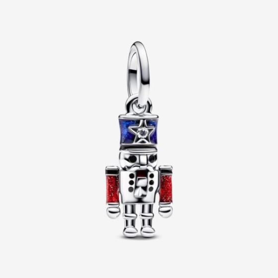 Moveable Nutcracker Dangle Charm