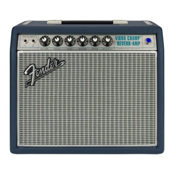 Limited Edition 68 Custom Vibro Champ 1x10 Combo Amplifier