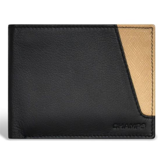 Iconic Leather Center Wing Wallet Size 4.25