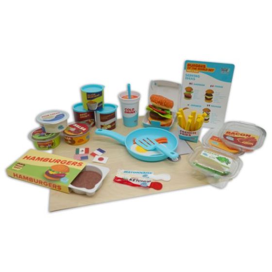 Tasty Prep N Plate Burger Set