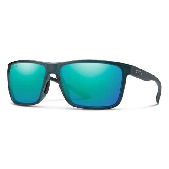 Smith - Riptide Sunglasses - (Frame) Matte Pacific Crystal; (Lens) Opal Mirror