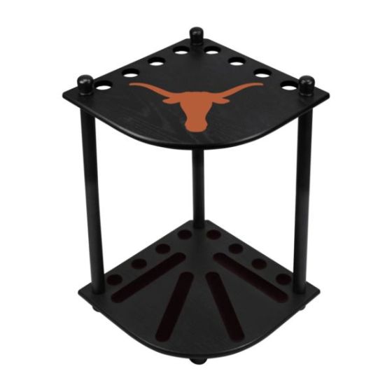 University of Texas Corner Cue Rack