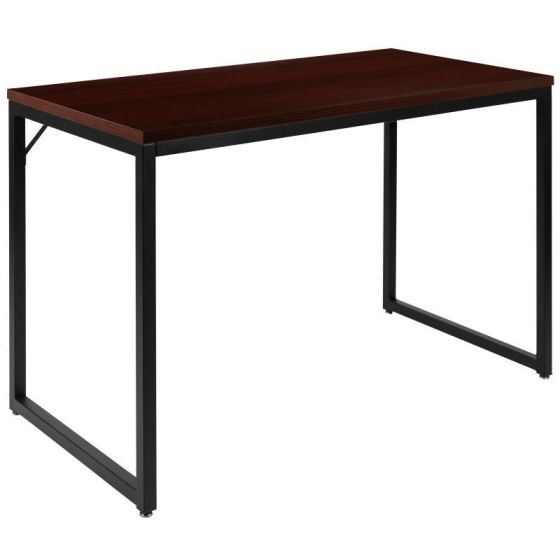 Kimberly Tiverton Modern Mahogany Desk