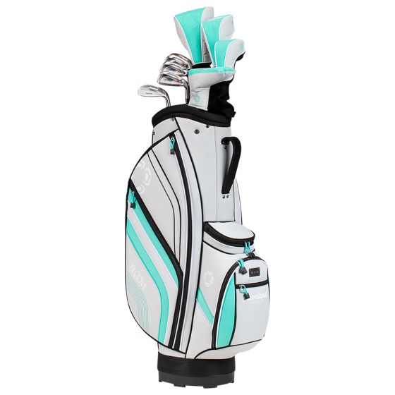 Cleveland Bloom Women's Complete Set - Grey/Blue - Left Hand/Women's Flex