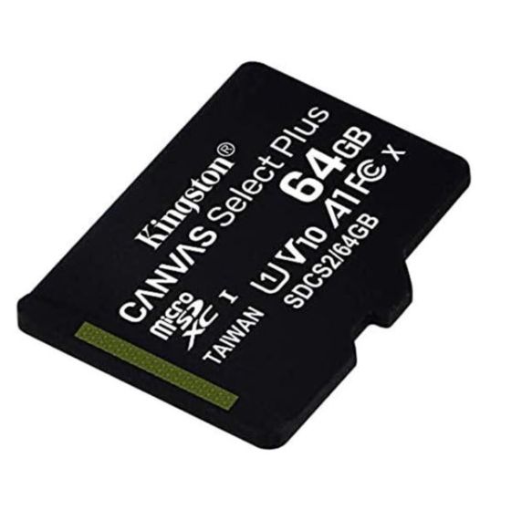 64GB Canvas Select Plus UHS-I microSDXC Memory Card with SD Adapter