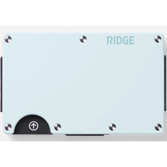 The Ridge Wallet RFID-Blocking with Cash Strap in Sea Glass
