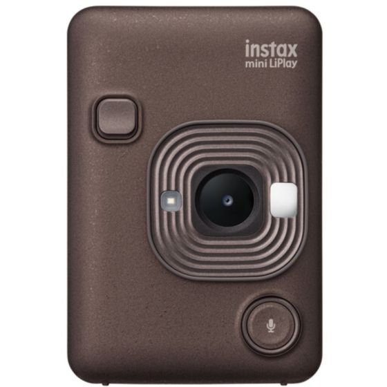 FUJIFILM INSTAX MINI Liplay Hybrid Instant Camera Deep Bronze