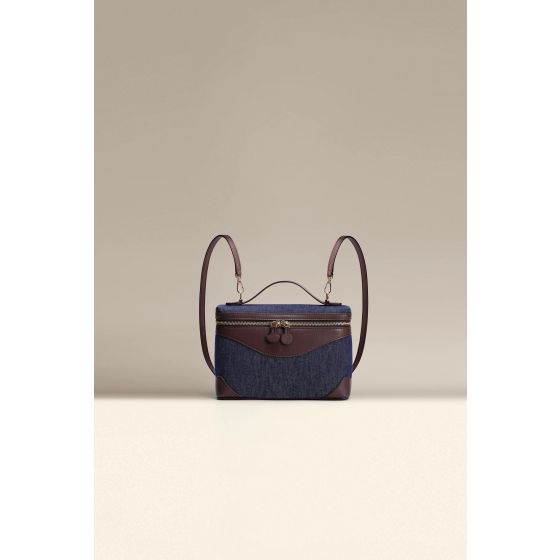 Mini Anchor Bag Mixed Nuts Denim