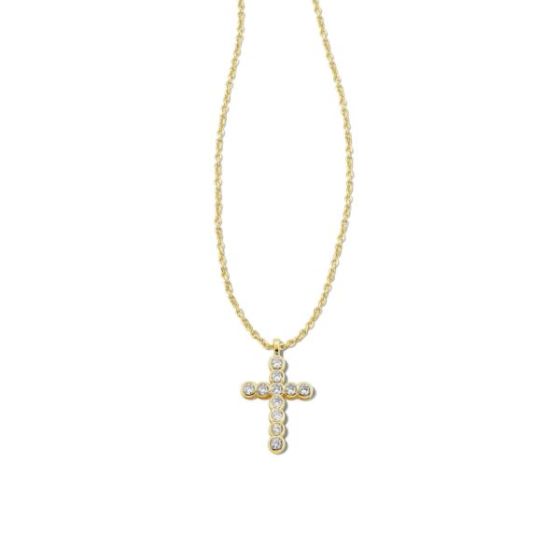 Cross Crystal Pendant Necklace