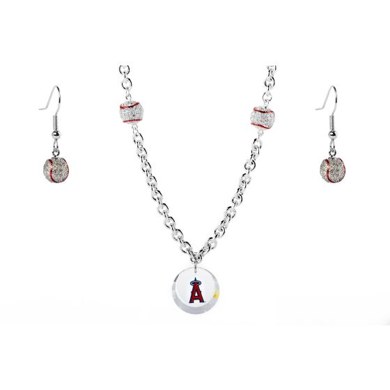 Baseball Set Angels Necklace Exclusive