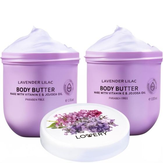 Lavender Lilac Body Butter Size 2 Pieces