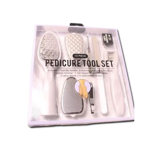 13 Pc. Pedicure Set