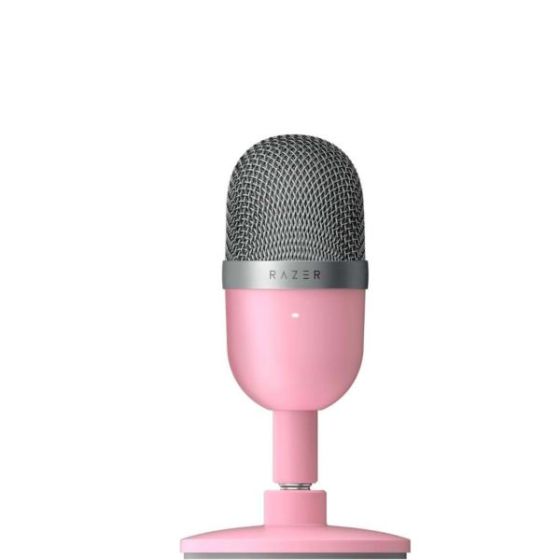 Razer Seiren V3 Mini - Ultra-Compact USB Microphone  Quartz Pink