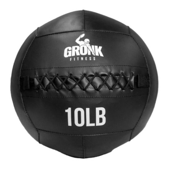 Gronk Fitness Wall Ball Black 10lb