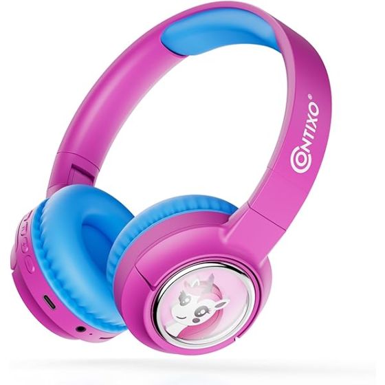 KB5 Kids Wireless Bluetooth Headphones Pink