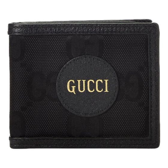 Gucci Off the Grid GG Nylon Black Bifold Wallet