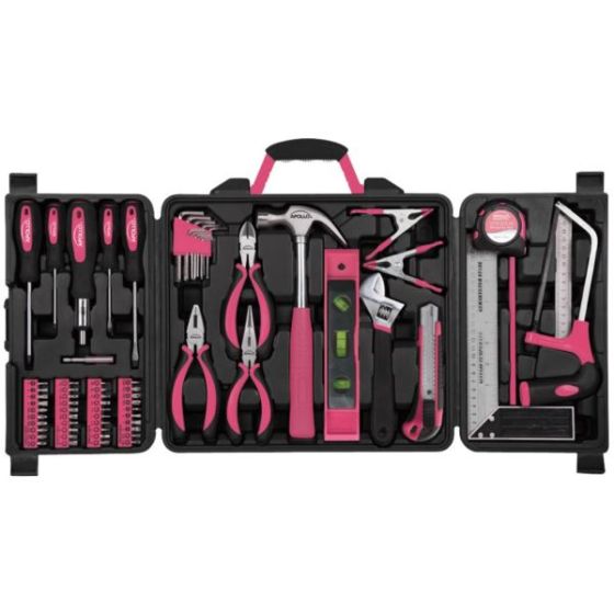 71 Piece Household Tool Kit - Pink