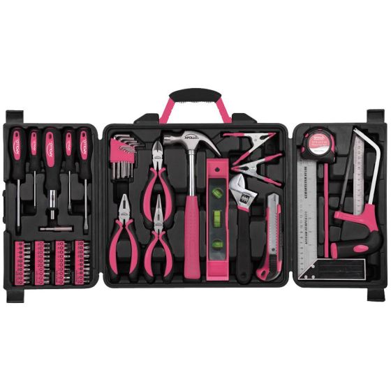71 Piece Household Tool Kit - Pink