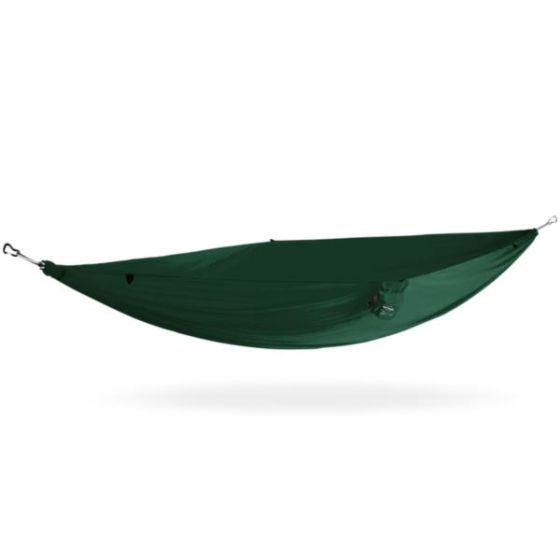Roo Single Camping Hammock - Pine Green