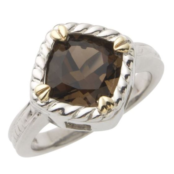 Smoky Quartz Ring Size 7