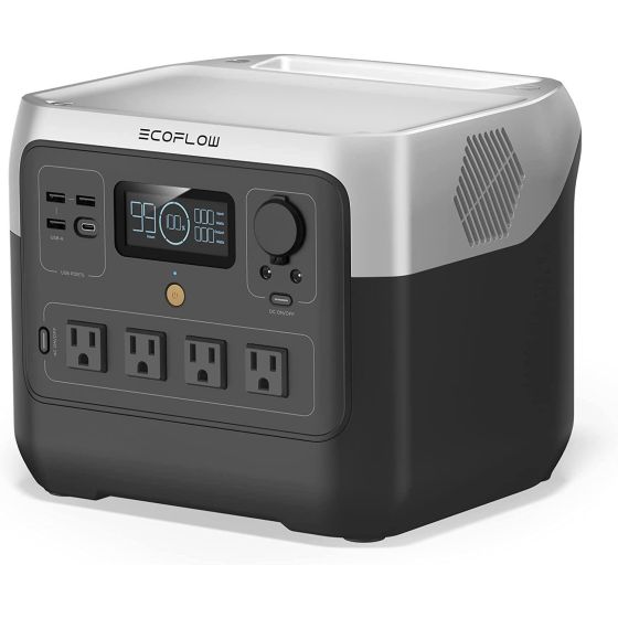 EcoFlow River 2 Pro 800W Output/1600W Peak Push-Button Start Battery Generator