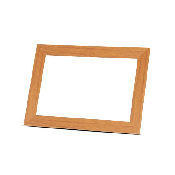 Orange Cedar Wood Outer Frame for Bell+Howell 10.1