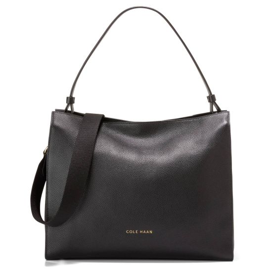 Carryall Medium Shoulder Bag - Black