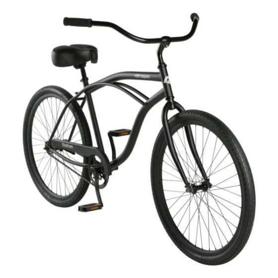 Chatham Beach Cruiser Bike - Single Speed Matte Black