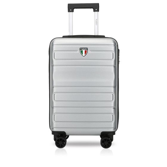 Tucci VIVACE 20 inches ABS Carry-On Luggage - Silver