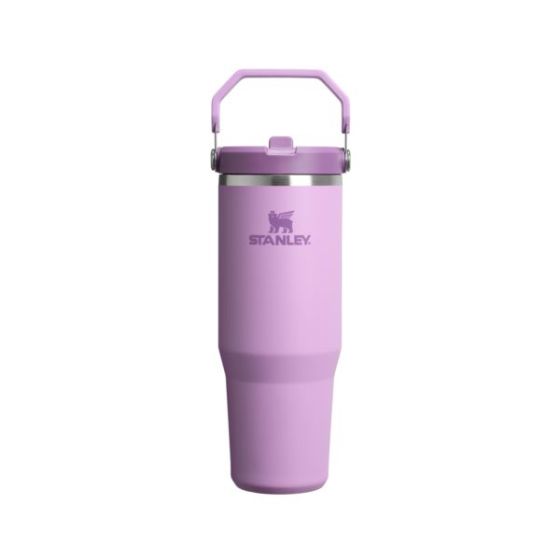The IceFlow Flip Straw Tumbler 30oz - Lilac