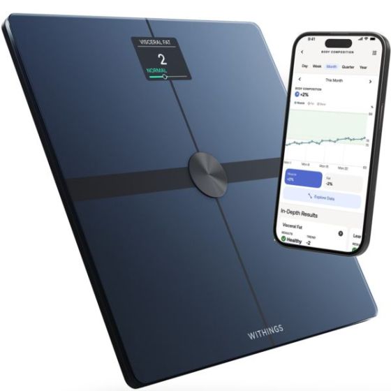 Withings Body Smart Advanced Body Composition Smart Wi-Fi Scale - White