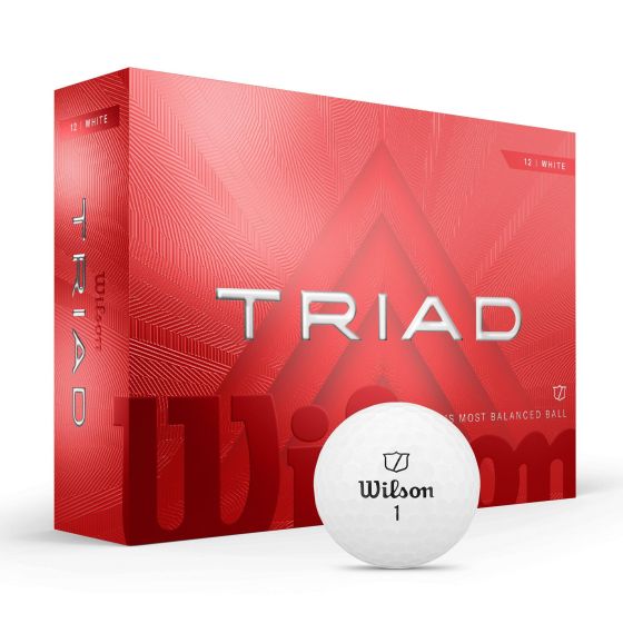 Wilson Staff Triad Golf Balls - 12 Balls